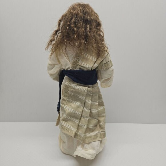 Ashton Drake Titus Tomescu Footprints in the Sand Jesus Christ Porcelain Doll - Picture 4 of 6